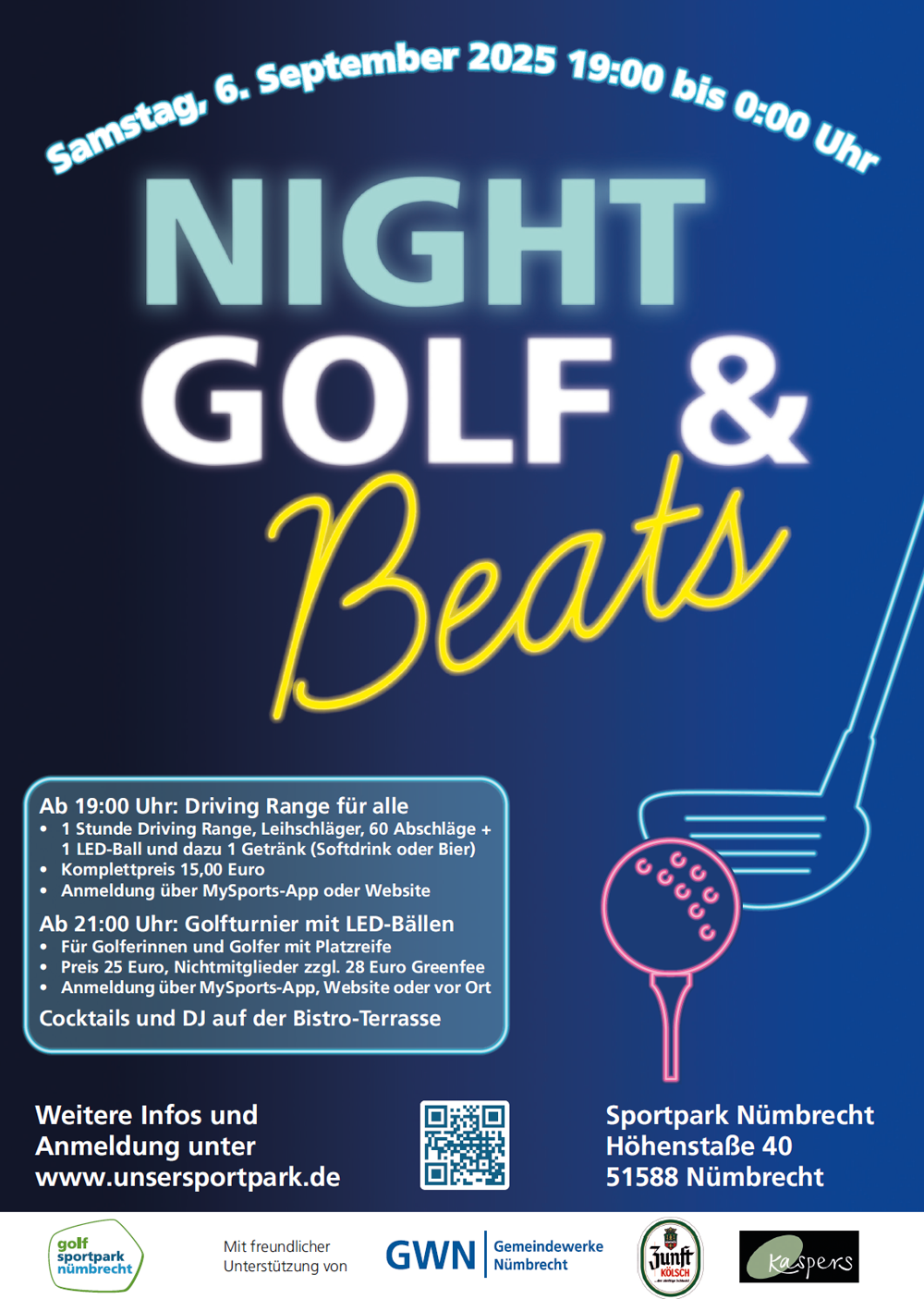 Plakat NightGolf